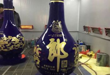 城市瓶子雕塑 風景區彩繪雕塑 抽象擺件