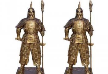 風(fēng)景區(qū)武士雕塑 售樓處廣場雕塑 仿古擺件