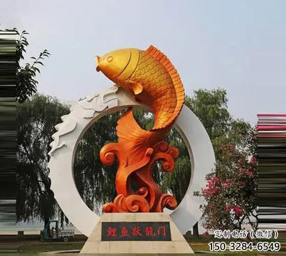 仿真不銹鋼鯉魚雕塑 店門口園林雕塑 動物小品 仿真不銹鋼鯉魚雕塑 店門口園林雕塑 動物小品