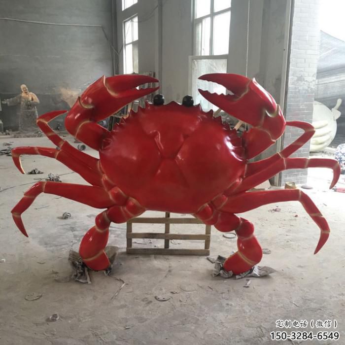 玻璃鋼廣場(chǎng)螃蟹雕塑 公園仿真雕塑 抽象擺件 玻璃鋼廣場(chǎng)螃蟹雕塑 公園仿真雕塑 抽象擺件