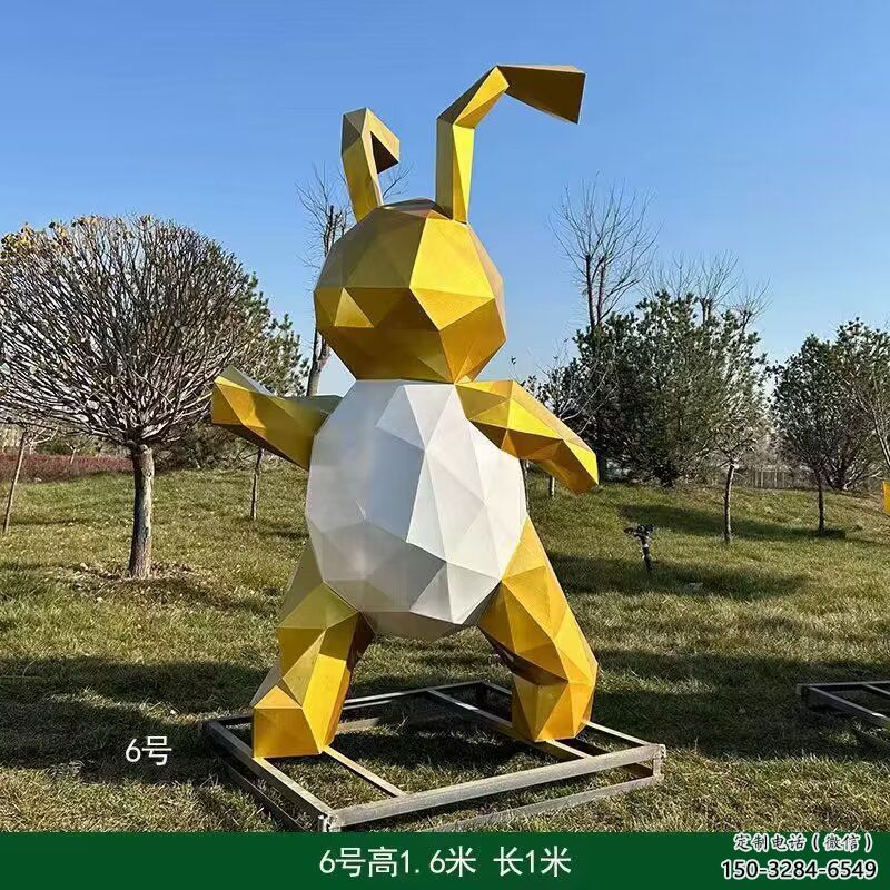 不銹鋼切面兔子雕塑 風(fēng)景區(qū)仿真雕塑 廣場小品 不銹鋼切面兔子雕塑 風(fēng)景區(qū)仿真雕塑 廣場小品