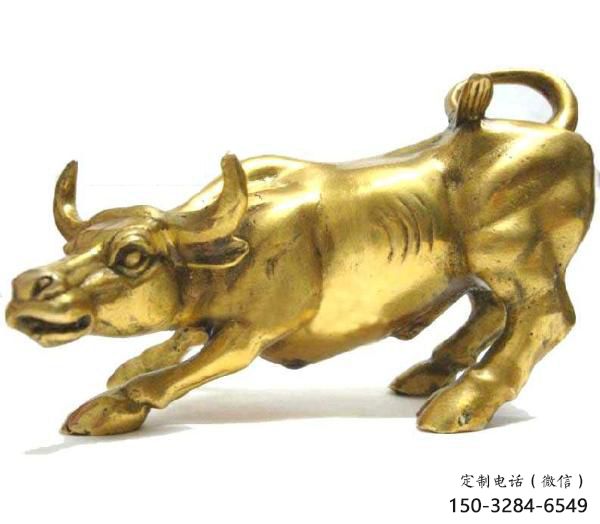 門口開荒牛銅雕塑 售樓處仿真雕塑 彩繪小品 門口開荒牛銅雕塑 售樓處仿真雕塑 彩繪小品