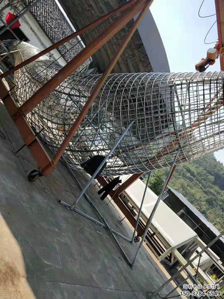 鏤空鯨魚雕塑,不銹鋼鯨魚雕塑,公園景觀小品 (3) 鏤空鯨魚雕塑,不銹鋼鯨魚雕塑,公園景觀小品 (3)