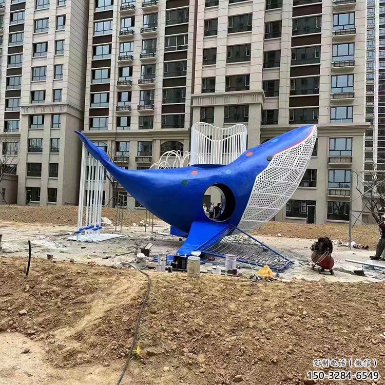 鯨魚雕塑廠家,烤漆彩繪工藝,公園廣場景觀擺件 (3) 鯨魚雕塑廠家,烤漆彩繪工藝,公園廣場景觀擺件 (3)