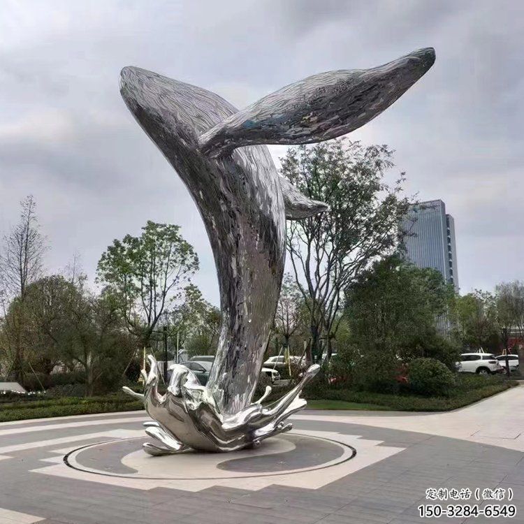 鯨魚雕塑廠家,烤漆彩繪工藝,公園廣場景觀擺件 (6) 鯨魚雕塑廠家,烤漆彩繪工藝,公園廣場景觀擺件 (6)