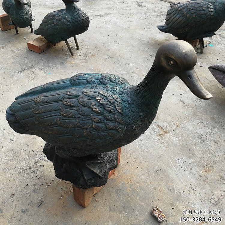 鴨子雕塑廠家,仿真動物, 公園廣場街頭擺件 (17) 鴨子雕塑廠家,仿真動物, 公園廣場街頭擺件 (17)