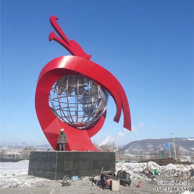 不銹鋼龍形雕塑,大型動(dòng)物景觀,烤漆工藝制作 (6) 不銹鋼龍形雕塑,大型動(dòng)物景觀,烤漆工藝制作 (6)