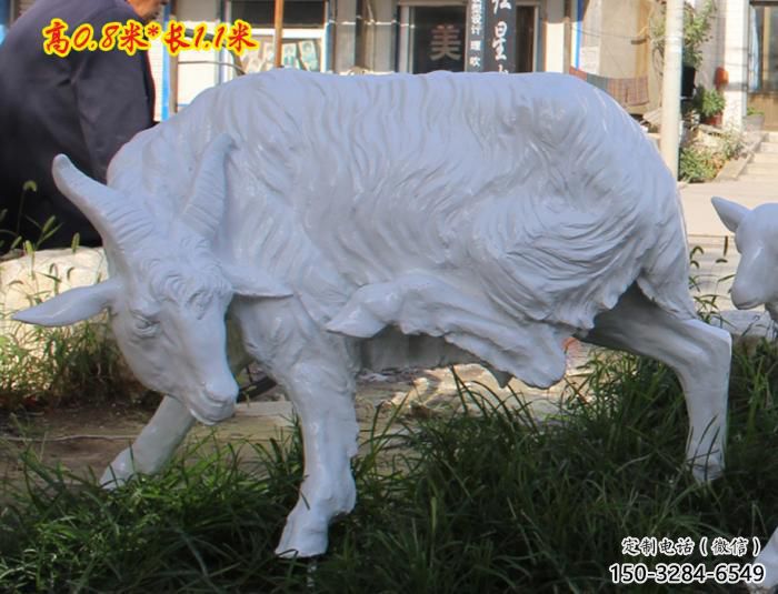 創意山羊雕塑廠家 步行街店門口雕塑 影視劇小品 創意山羊雕塑廠家 步行街店門口雕塑 影視劇小品