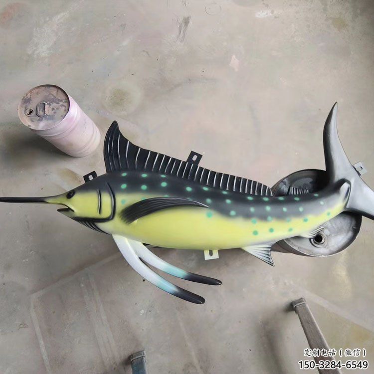 卡通劍魚雕塑,戶外街頭雕塑,海洋生物雕塑 卡通劍魚雕塑,戶外街頭雕塑,海洋生物雕塑