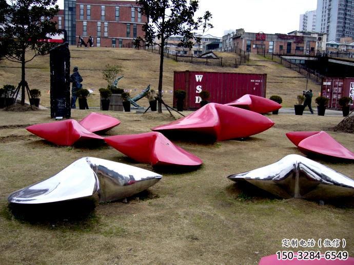 不銹鋼園林海星雕塑 田間彩繪雕塑 仿真擺件 不銹鋼園林海星雕塑 田間彩繪雕塑 仿真擺件
