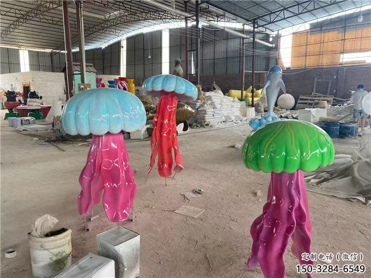 古銅色水母雕塑 大型城市雕塑 商業街擺件 古銅色水母雕塑 大型城市雕塑 商業街擺件