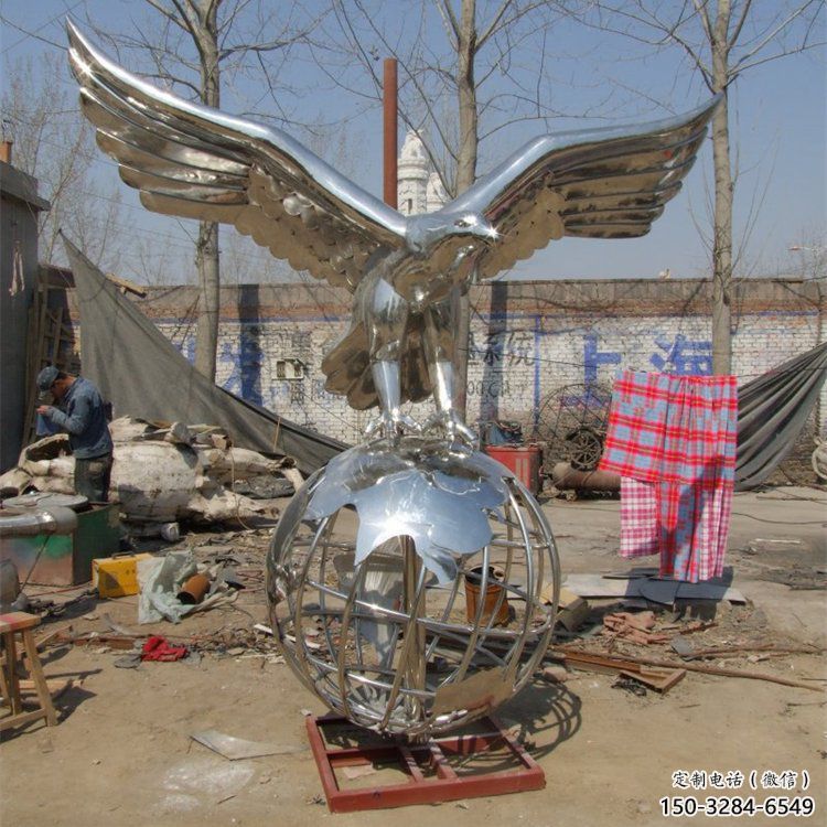 不銹鋼園林老鷹雕塑 風(fēng)景區(qū)仿真雕塑 廣場小品 不銹鋼園林老鷹雕塑 風(fēng)景區(qū)仿真雕塑 廣場小品