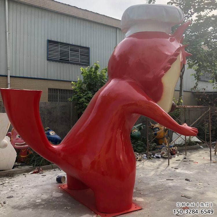 仿真狐貍雕塑廠家 店門口園林雕塑 動物小品 仿真狐貍雕塑廠家 店門口園林雕塑 動物小品