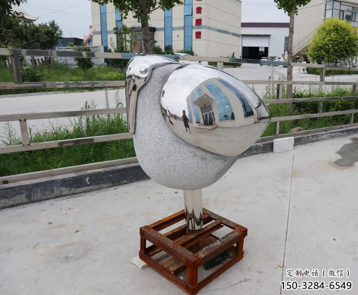 園林鳥(niǎo)類雕塑，文化標(biāo)識(shí)，仿真工藝