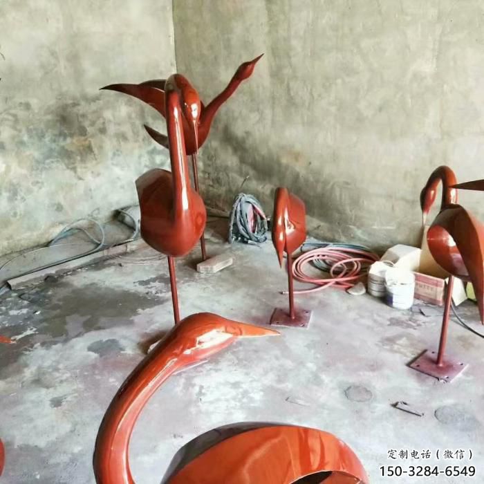 庭院鳥類雕塑,現(xiàn)代小品,彩繪工藝 庭院鳥類雕塑,現(xiàn)代小品,彩繪工藝