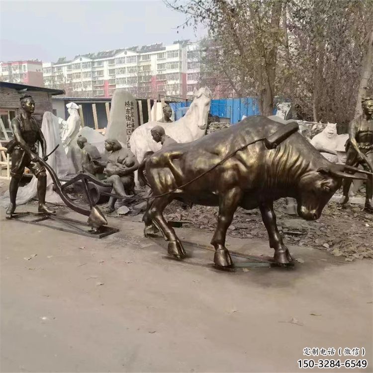 飯店老牛雕塑,鍍金歐式雕塑,鍍金工藝 飯店老牛雕塑,鍍金歐式雕塑,鍍金工藝