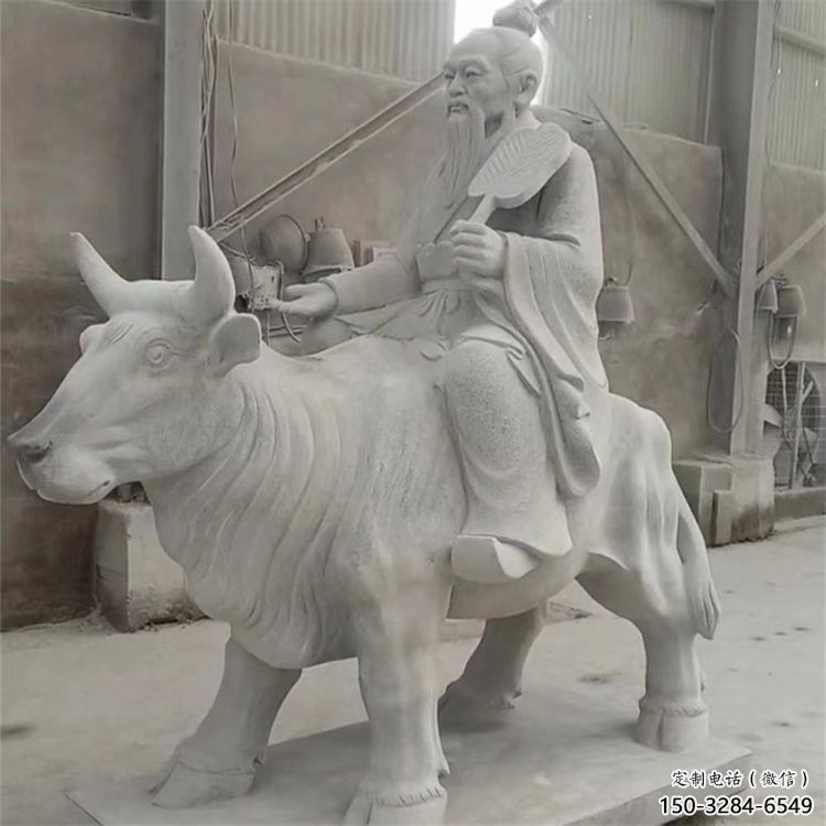 校園老牛雕塑，拉絲海洋雕塑，卡通主題