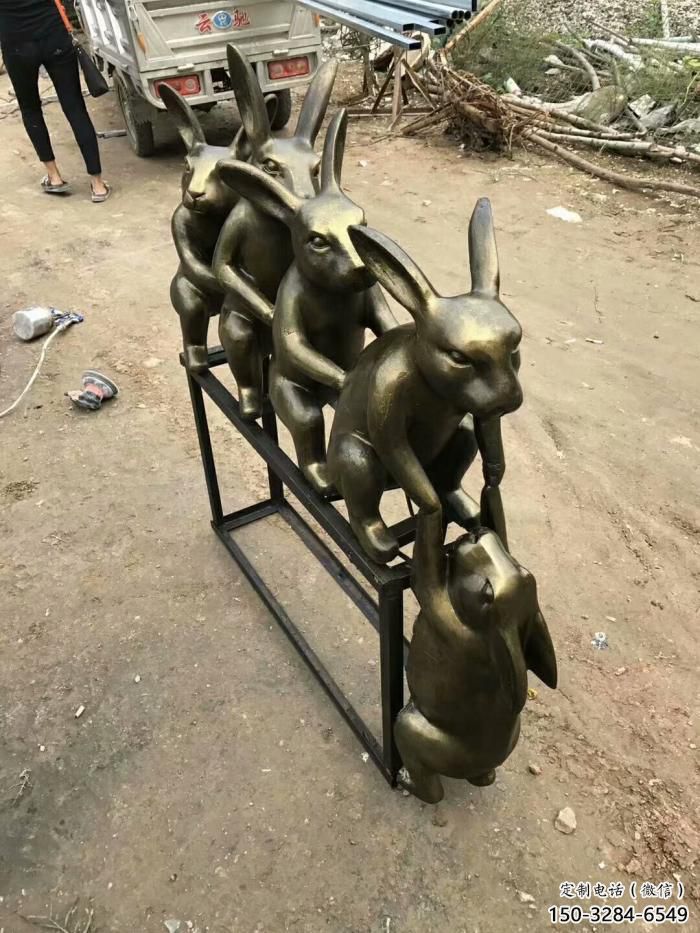 醫院老鼠雕塑，仿古動漫雕塑，仿古擺件