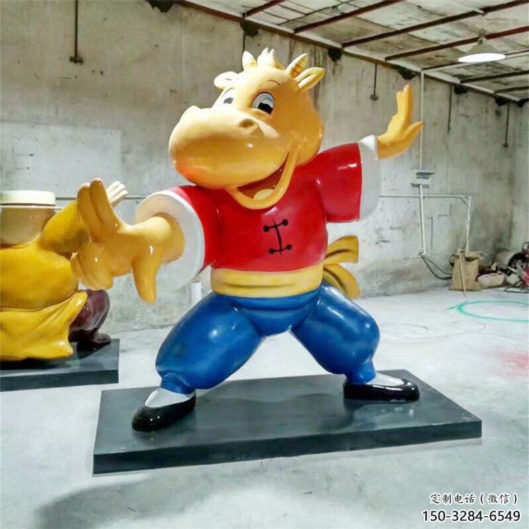 園林龍貓雕塑,噴漆運動雕塑,彩繪形式 園林龍貓雕塑,噴漆運動雕塑,彩繪形式