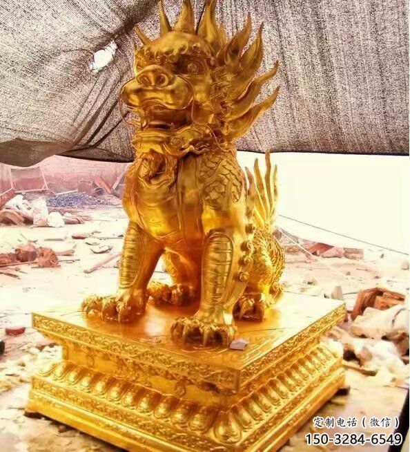 房地產麒麟雕塑,仿古動漫雕塑,噴砂制造 房地產麒麟雕塑,仿古動漫雕塑,噴砂制造