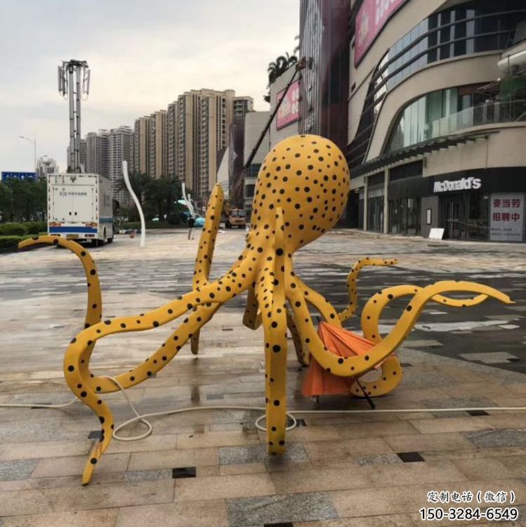 飯店烏賊雕塑,鍍金歐式雕塑,鍍金工藝 飯店烏賊雕塑,鍍金歐式雕塑,鍍金工藝