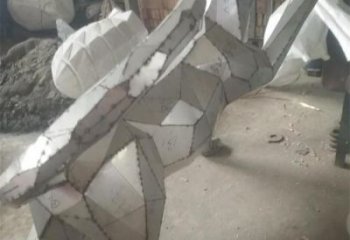 獵豹雕塑，仿古動(dòng)漫雕塑，仿古擺件