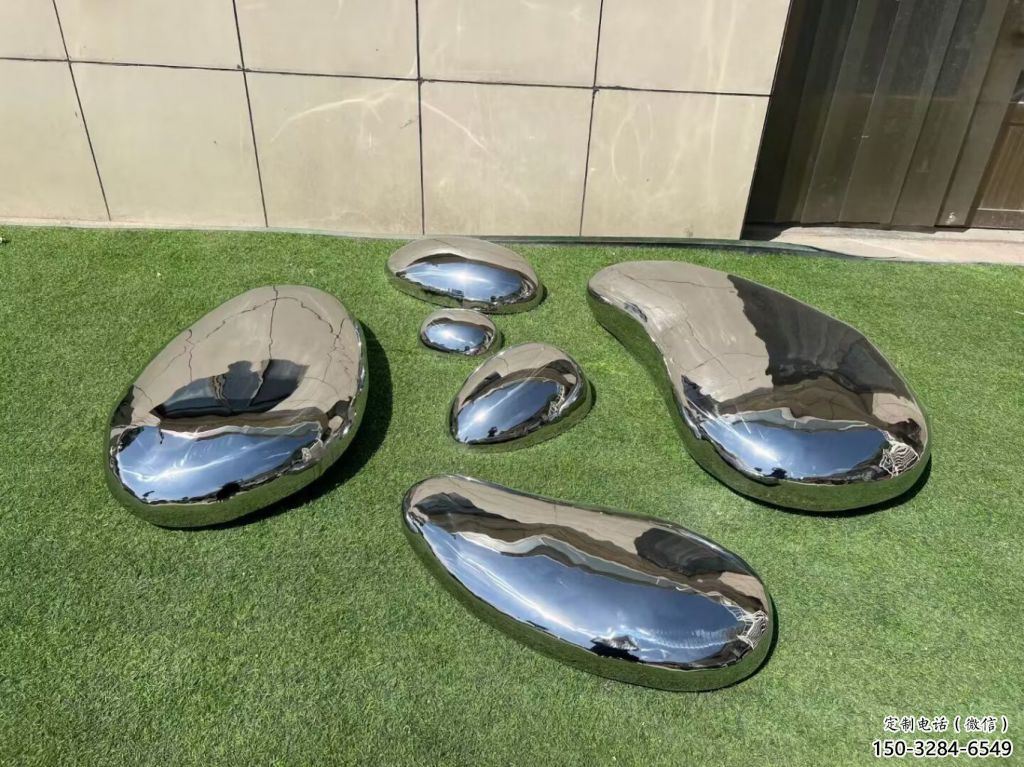 售樓部景觀雕塑，噴砂景觀石雕塑，烤漆題材