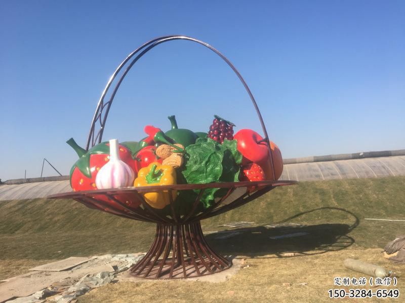 房地產花籃雕塑，仿古景觀雕塑，噴砂制造