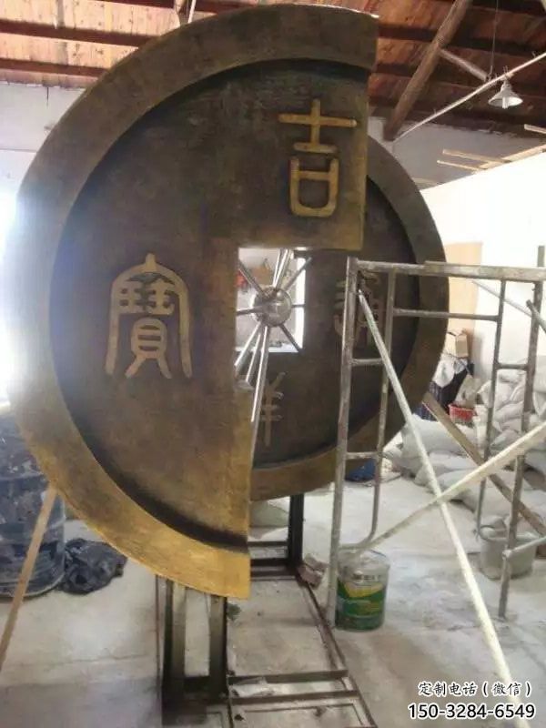 銅錢雕塑,仿古景觀雕塑,廣場擺件 銅錢雕塑,仿古景觀雕塑,廣場擺件