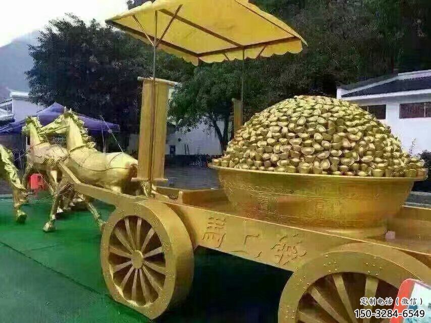 仿古馬車雕塑 創意景觀雕塑 民俗擺件 仿古馬車雕塑 創意景觀雕塑 民俗擺件