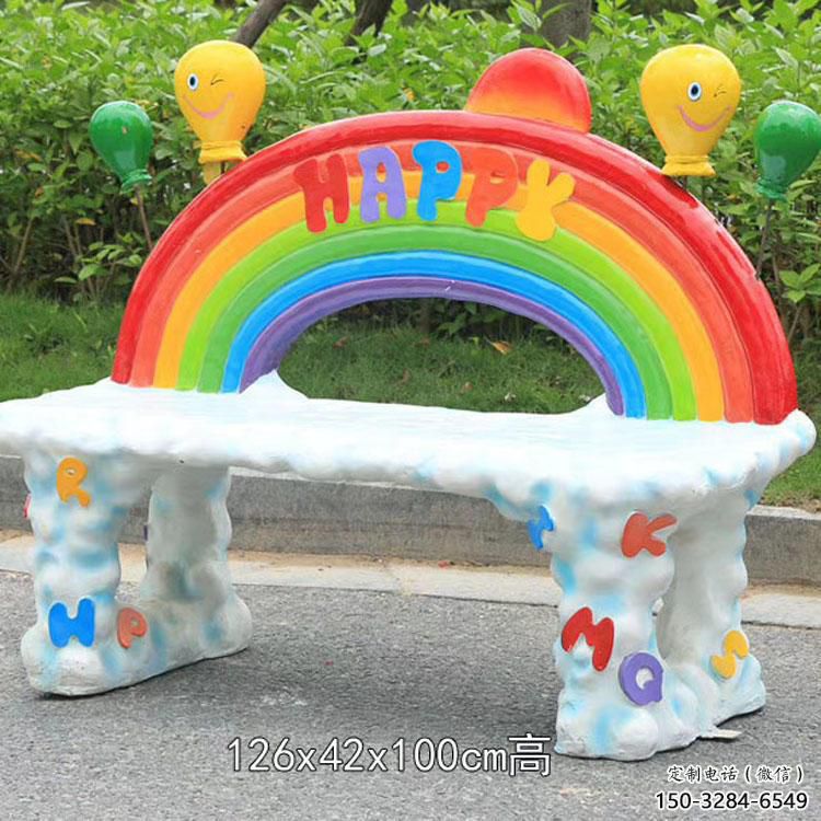 小區座椅雕塑，拉絲景觀雕塑，抽象效果