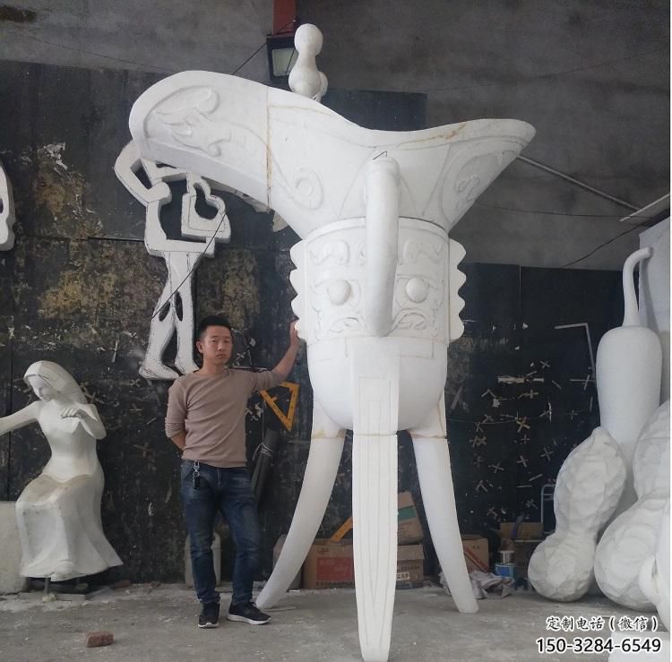 烤漆杯子雕塑 鋼管景觀小品 室內雕塑 烤漆杯子雕塑 鋼管景觀小品 室內雕塑