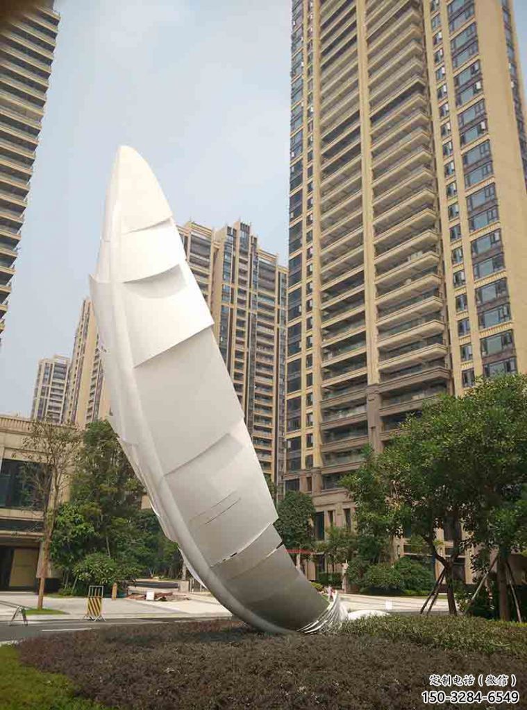 拉絲羽毛雕塑 大型別墅區小品 農村雕塑 拉絲羽毛雕塑 大型別墅區小品 農村雕塑