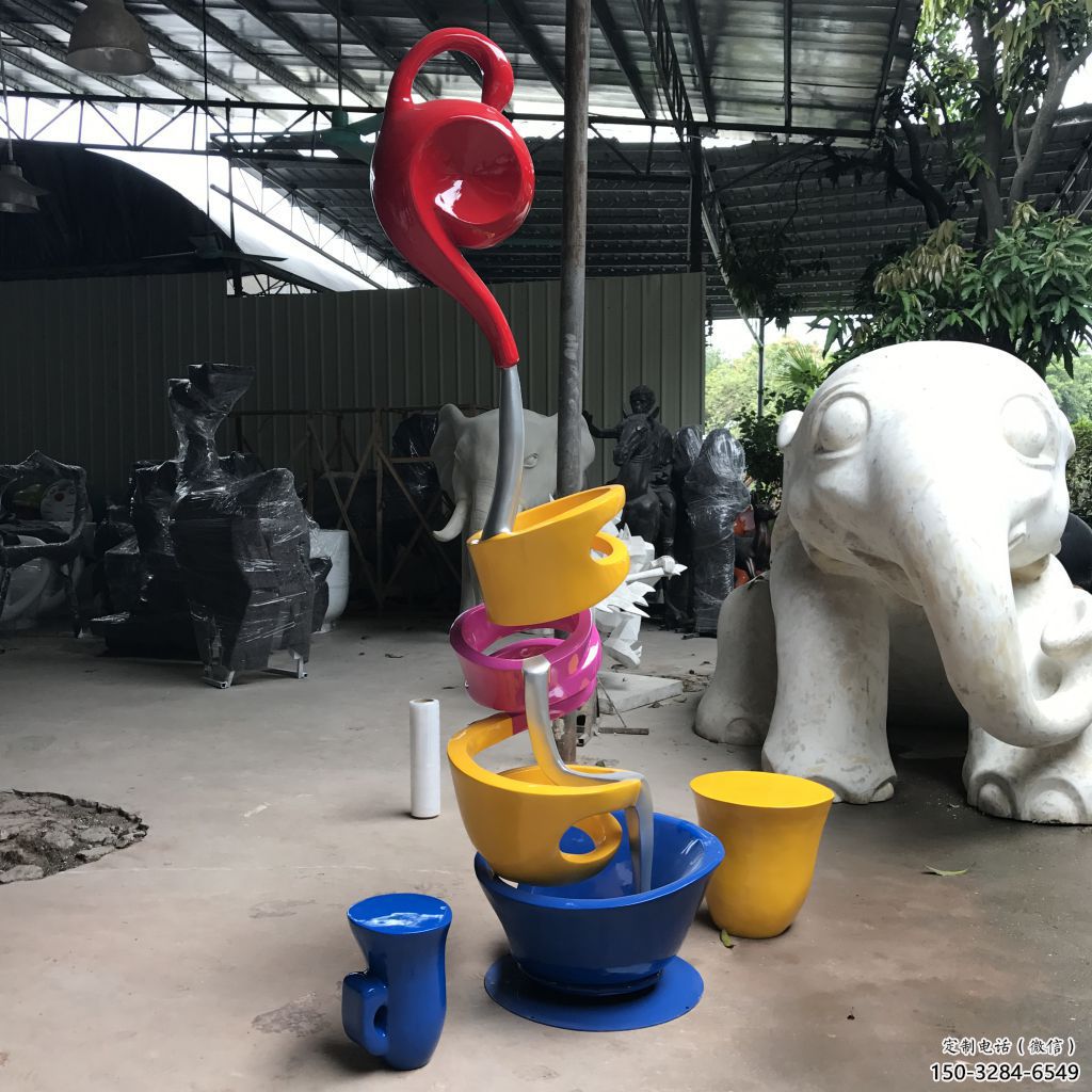 草地懸壺雕塑 現代校園小品 大型雕塑 草地懸壺雕塑 現代校園小品 大型雕塑