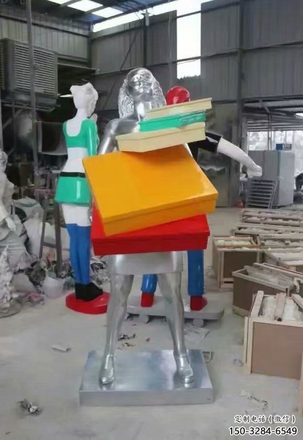 包包雕塑 拉絲景觀小品 步行街雕塑 包包雕塑 拉絲景觀小品 步行街雕塑