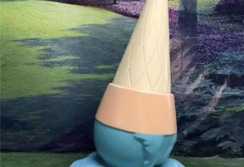 大型冰激凌雕塑 公園冰激凌雕塑 標識主題擺