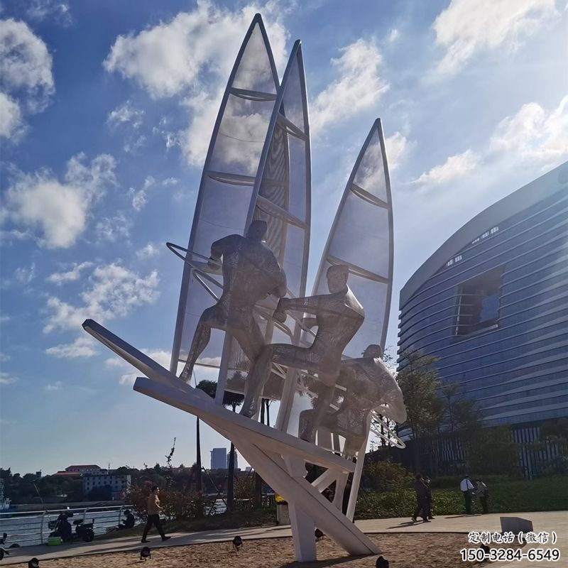 景觀船艇雕塑 剪影景觀小品 商業(yè)街雕塑 景觀船艇雕塑 剪影景觀小品 商業(yè)街雕塑