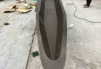 鋼管船艇雕塑 異形噴水小品 農村雕塑