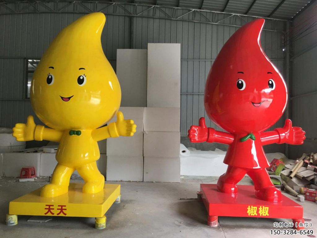 商場辣椒雕塑 仿真雕塑 店門口小品 商場辣椒雕塑 仿真雕塑 店門口小品
