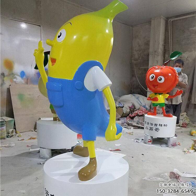 門口香蕉雕塑 售樓處仿真雕塑 彩繪小品 門口香蕉雕塑 售樓處仿真雕塑 彩繪小品