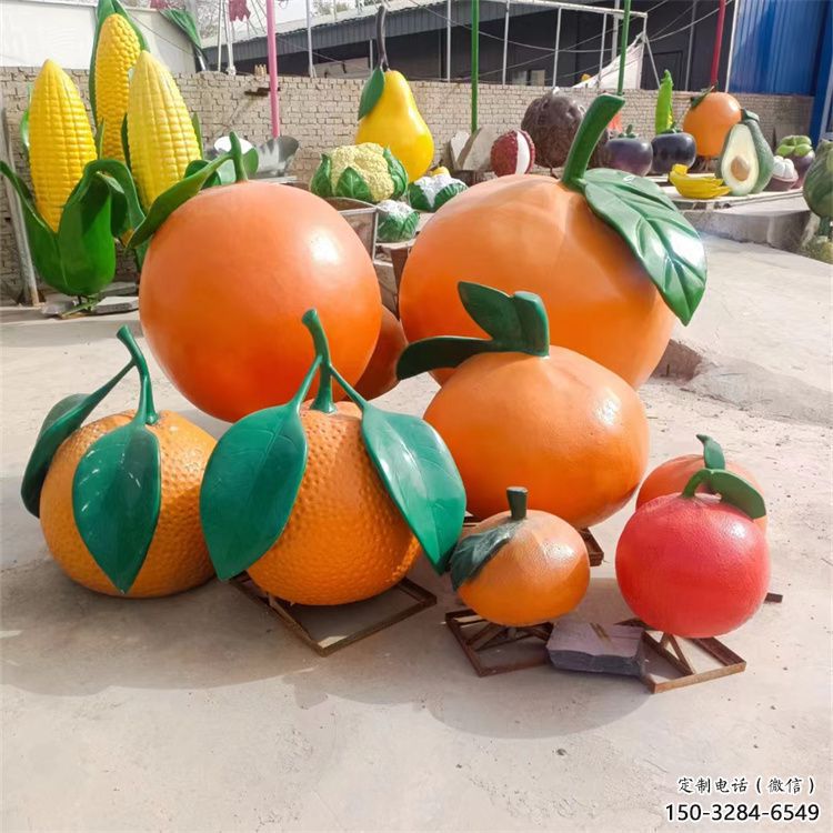 檸檬雕塑,水果仿真擺件,公園廣場雕塑 (10) 檸檬雕塑,水果仿真擺件,公園廣場雕塑 (10)