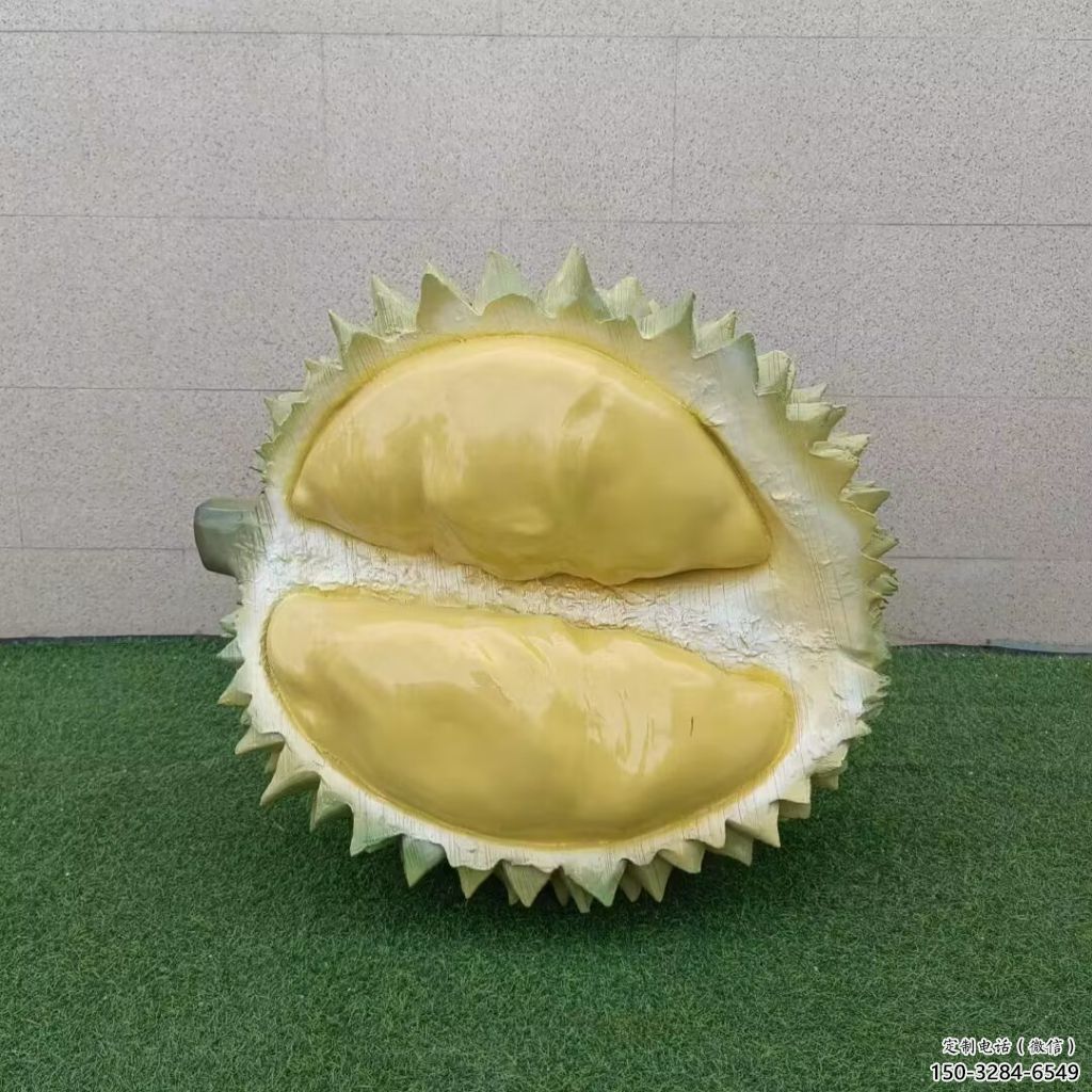 仿真榴蓮雕塑 現(xiàn)代果蔬雕塑彩繪水果雕塑 仿真榴蓮雕塑 現(xiàn)代果蔬雕塑彩繪水果雕塑