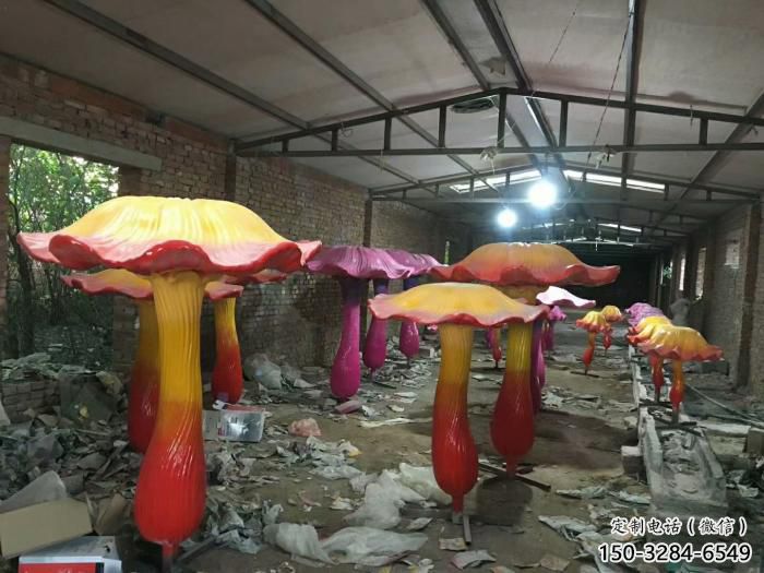 售樓處蘑菇雕塑 商業街仿真雕塑 果蔬擺件 售樓處蘑菇雕塑 商業街仿真雕塑 果蔬擺件