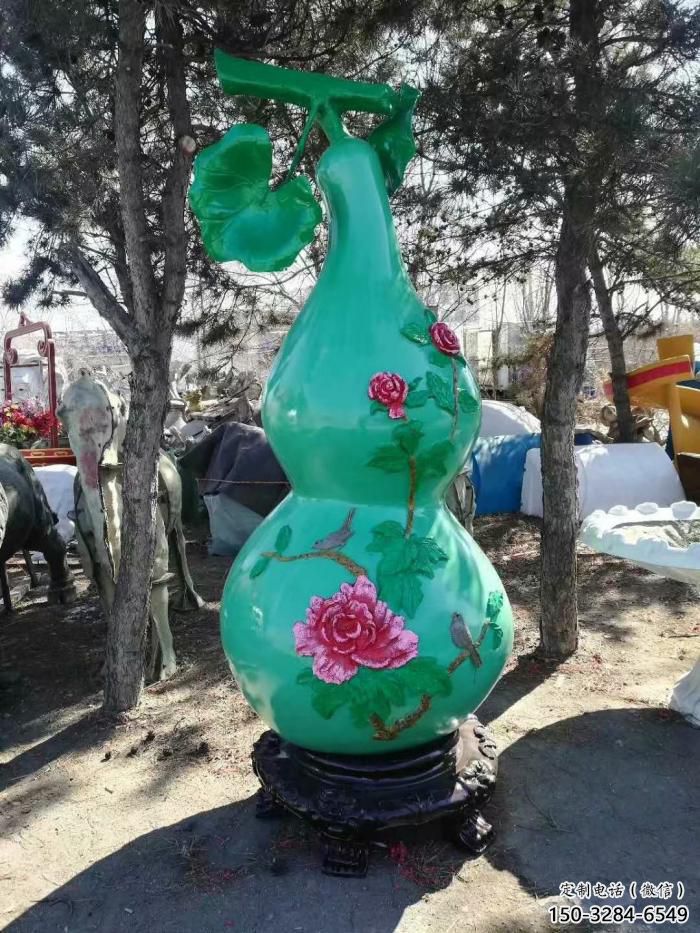 大型葫蘆雕塑 門口創意雕塑 售樓處小品 大型葫蘆雕塑 門口創意雕塑 售樓處小品