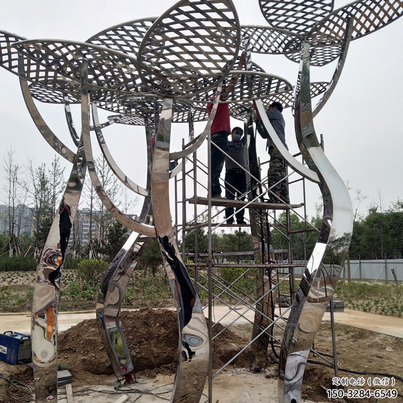 村口松樹雕塑 啞光大樹雕塑 公園植物雕塑 村口松樹雕塑 啞光大樹雕塑 公園植物雕塑