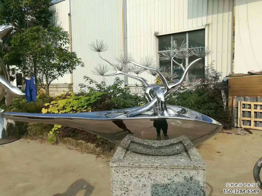 酒店松樹雕塑 景觀美陳大樹雕塑 現代植物雕塑 酒店松樹雕塑 景觀美陳大樹雕塑 現代植物雕塑
