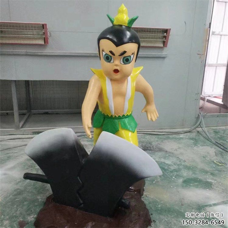 商場葫蘆娃雕塑廠家 卡通雕塑 店門口小品 商場葫蘆娃雕塑廠家 卡通雕塑 店門口小品