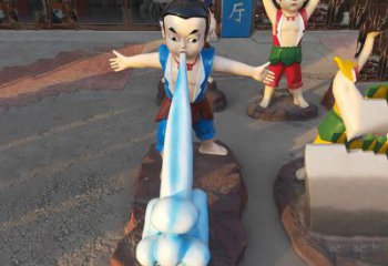 大型葫蘆娃雕塑廠 步行街卡通雕塑 動(dòng)漫擺件
