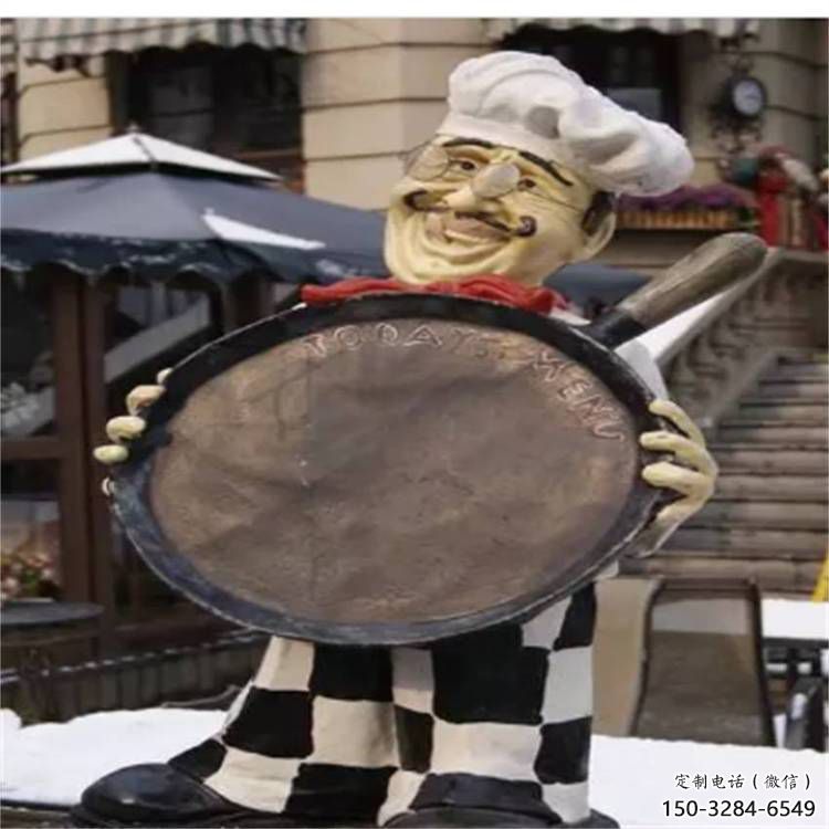 現代廚師雕塑 大型別墅區卡通雕塑 彩繪動漫雕塑 現代廚師雕塑 大型別墅區卡通雕塑 彩繪動漫雕塑