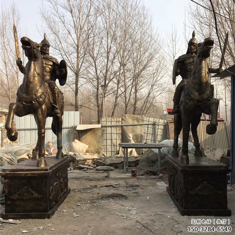 廣場武士雕塑 抽象古代雕塑 烤漆人物雕塑 廣場武士雕塑 抽象古代雕塑 烤漆人物雕塑